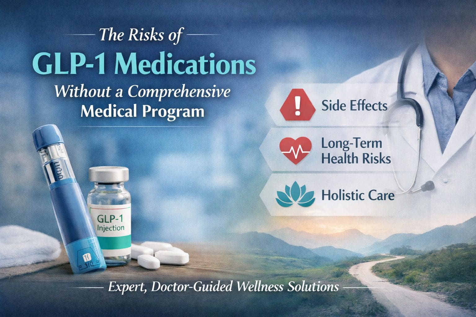 Why GLP-1 Medications Can Be Risky When They Aren’t Part of a Comprehensive Medical Program